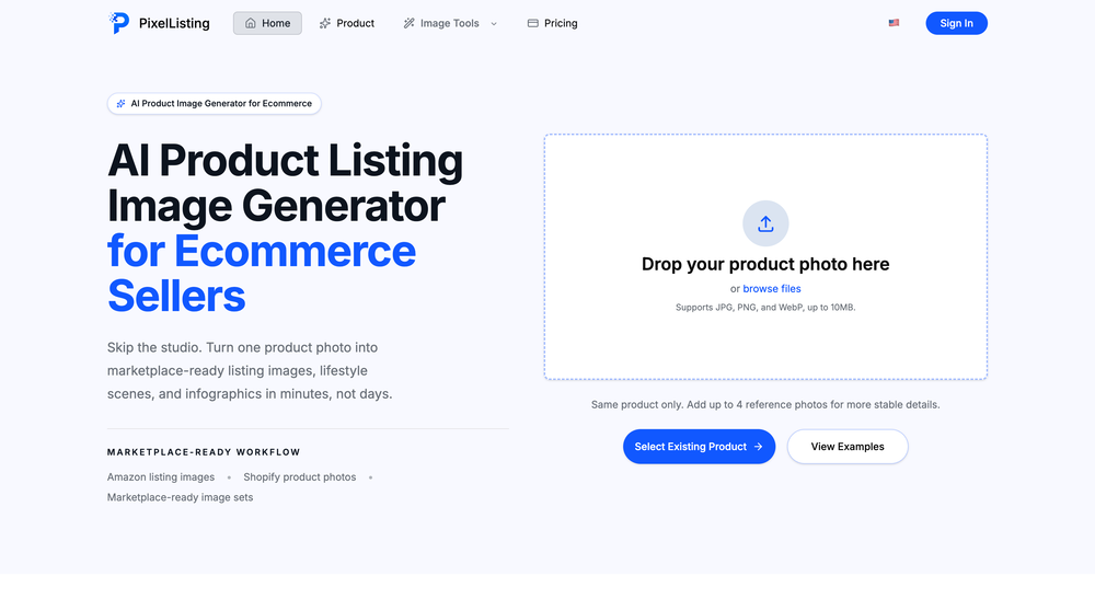 PixelListing website