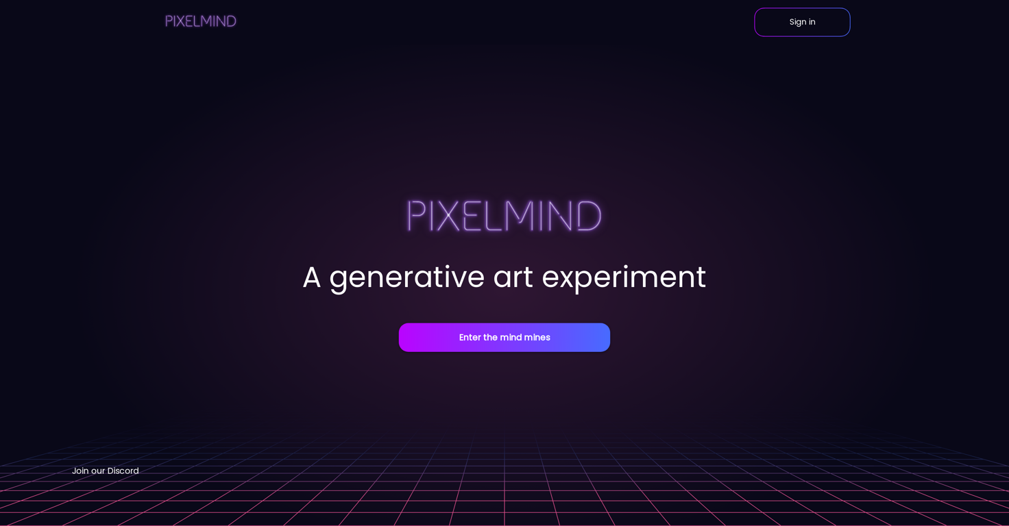 Pixelmind website