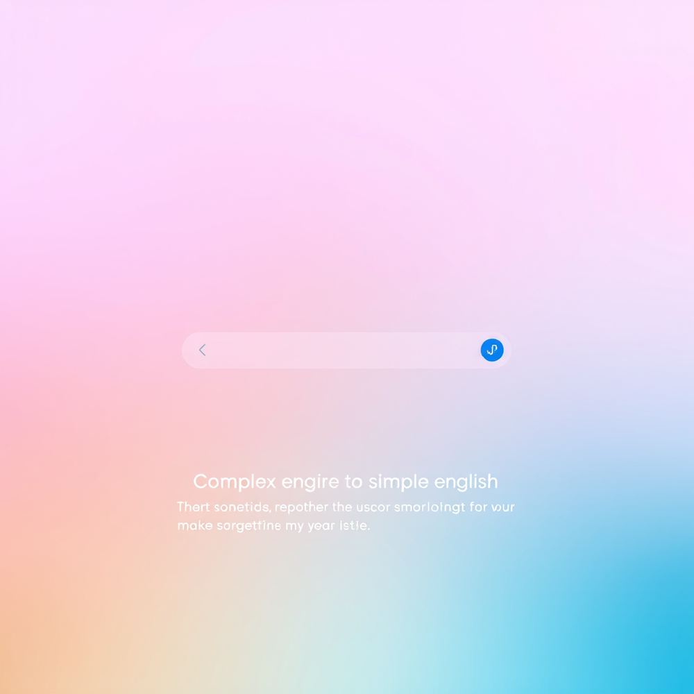 Plain English Converter website