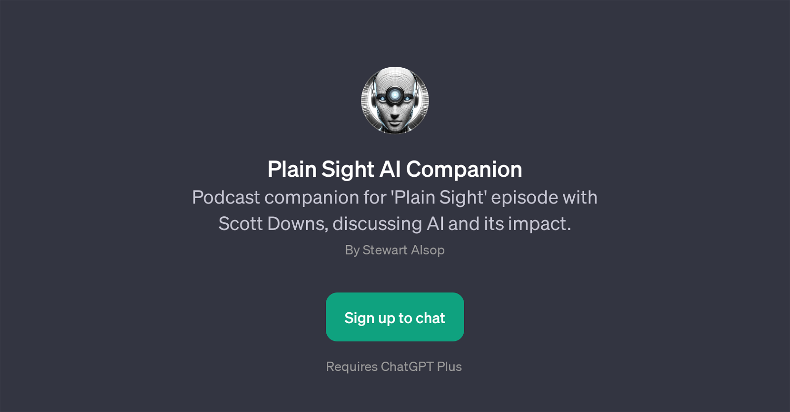 Plain Sight AI Companion website