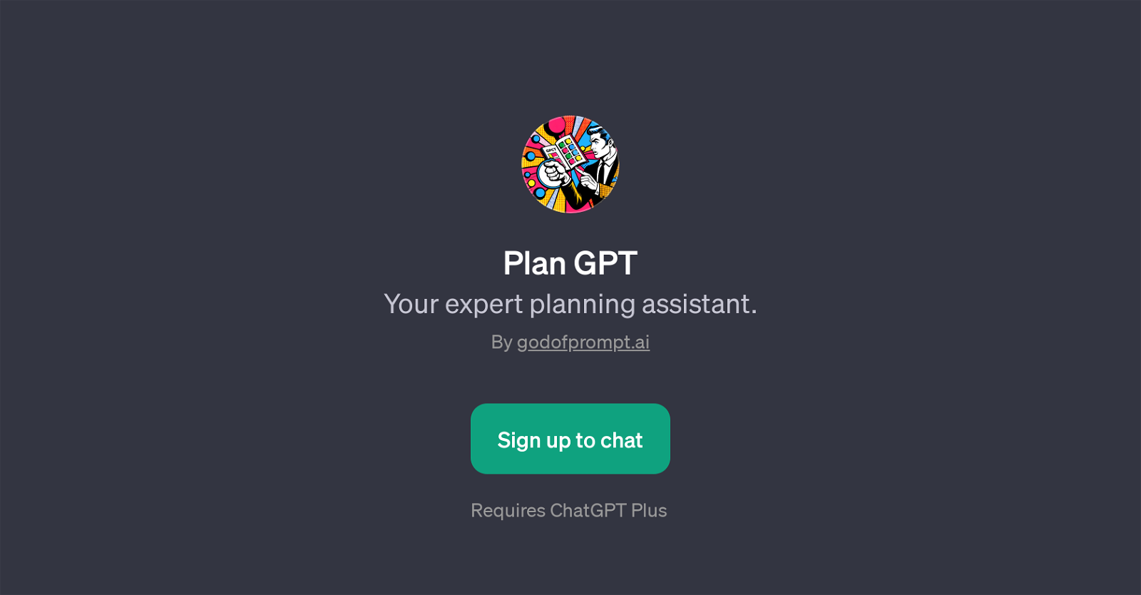Plan GPT website