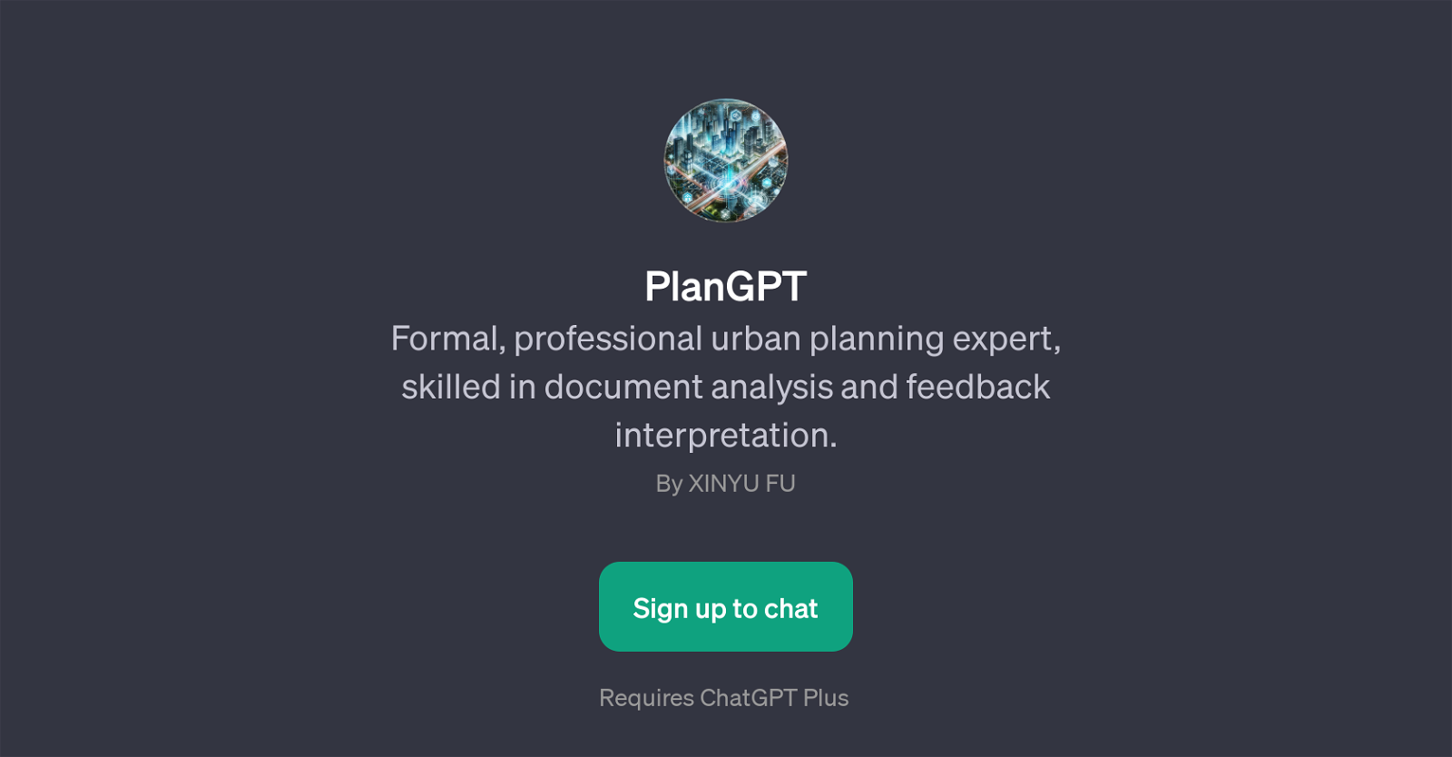 PlanGPT website