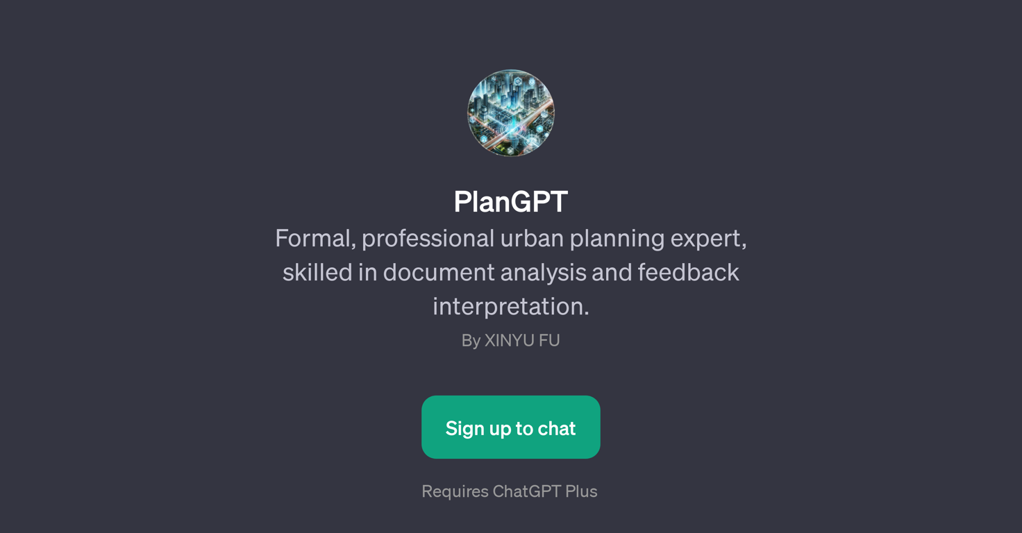 PlanGPT website