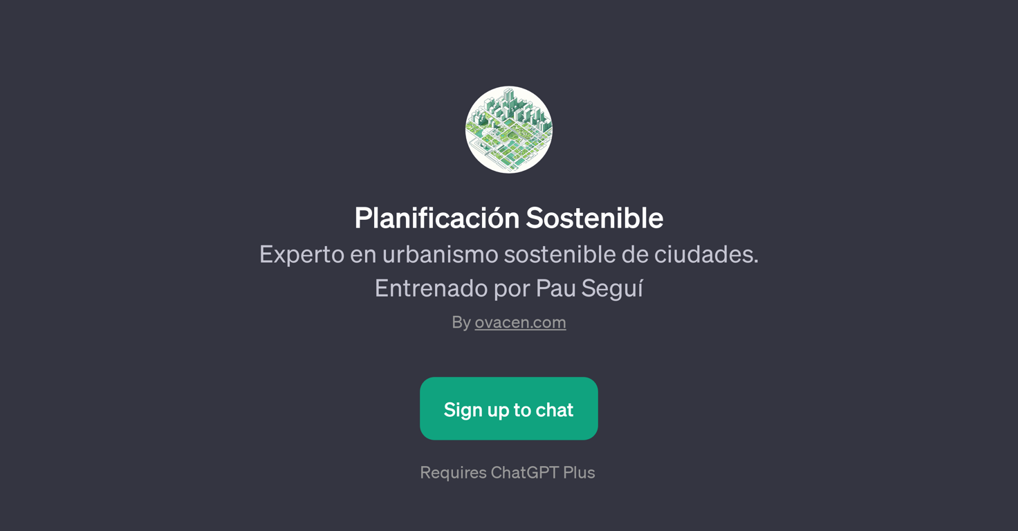 Planificacin Sostenible website