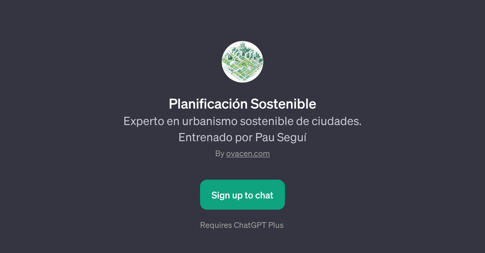 Planificacin Sostenible website