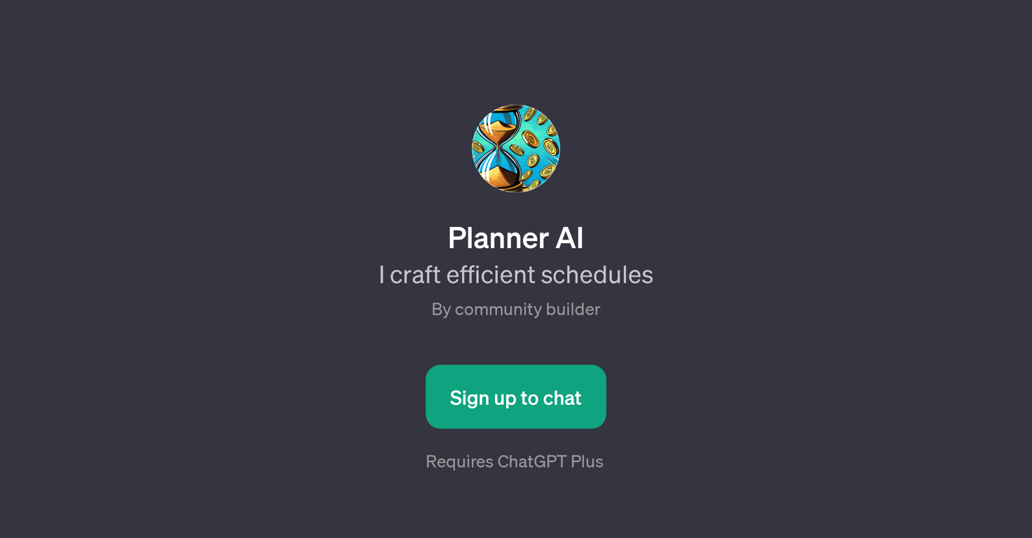 Planner AI website