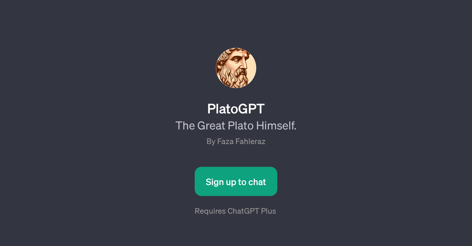 PlatoGPT website