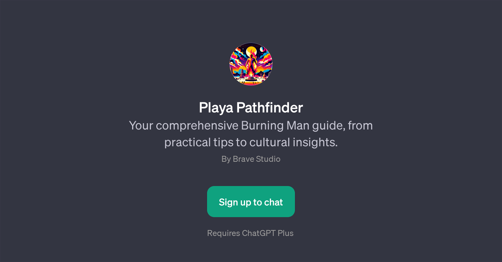 Playa Pathfinder website