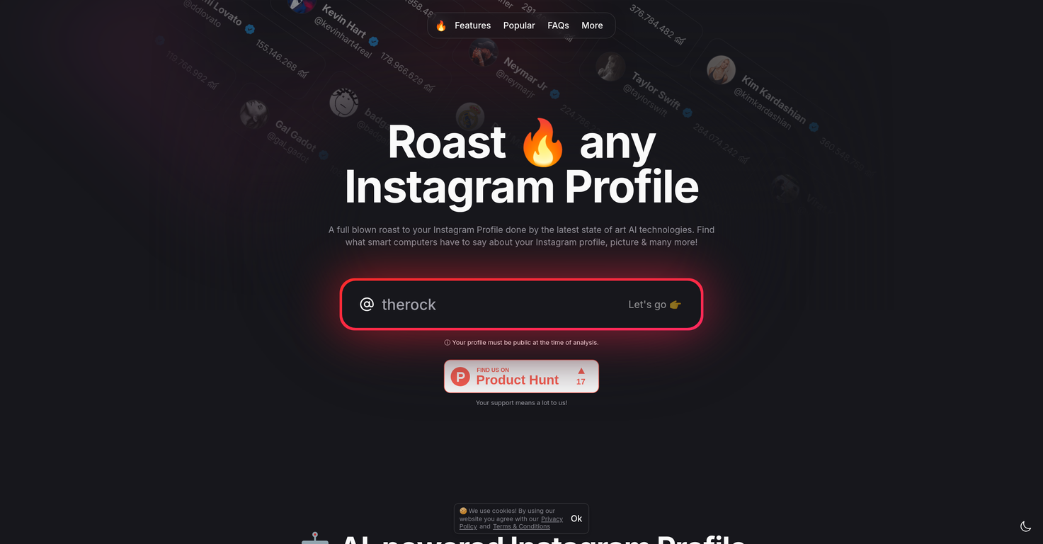 PleasRoast website