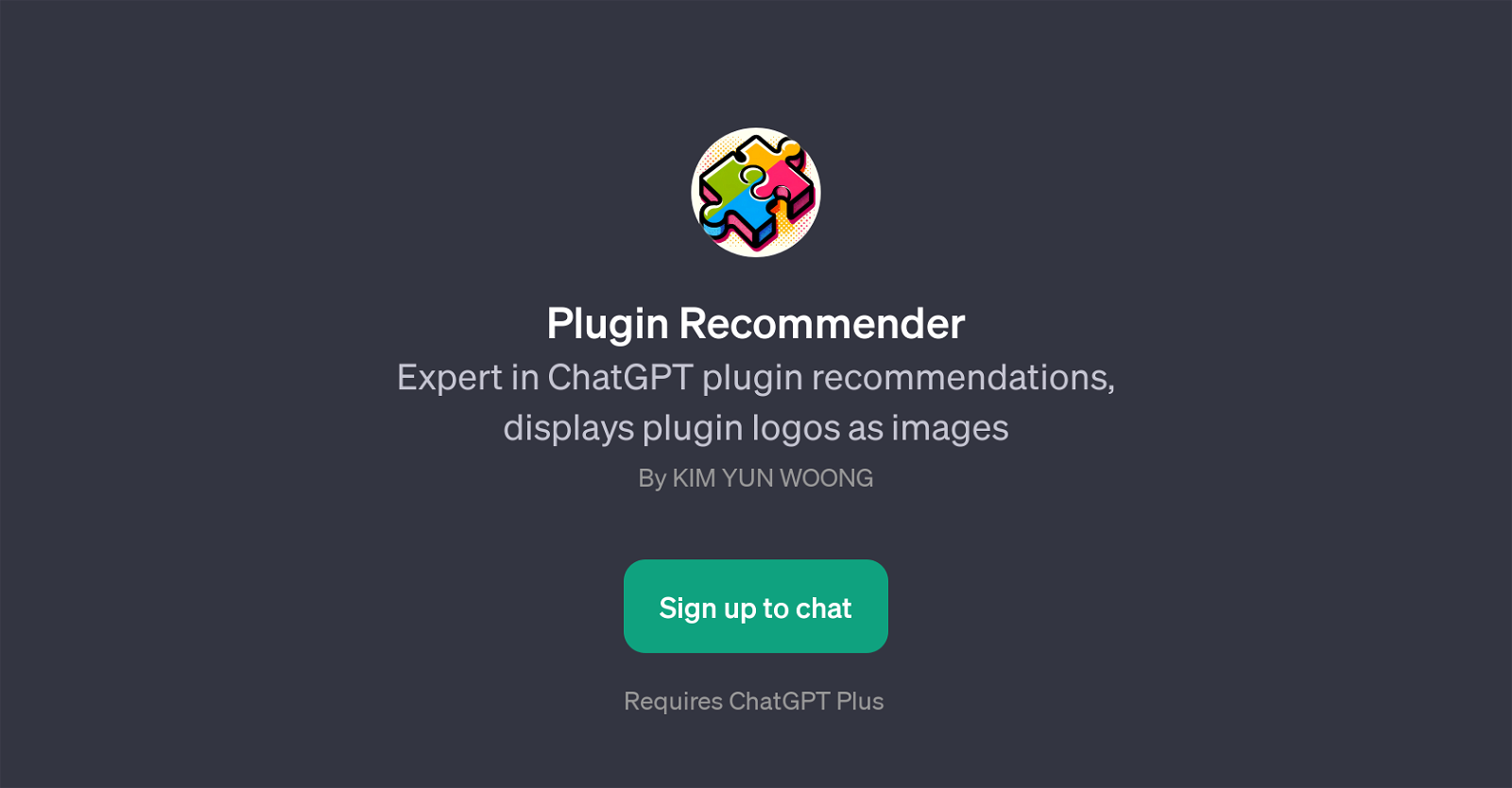 Plugin Recommender website