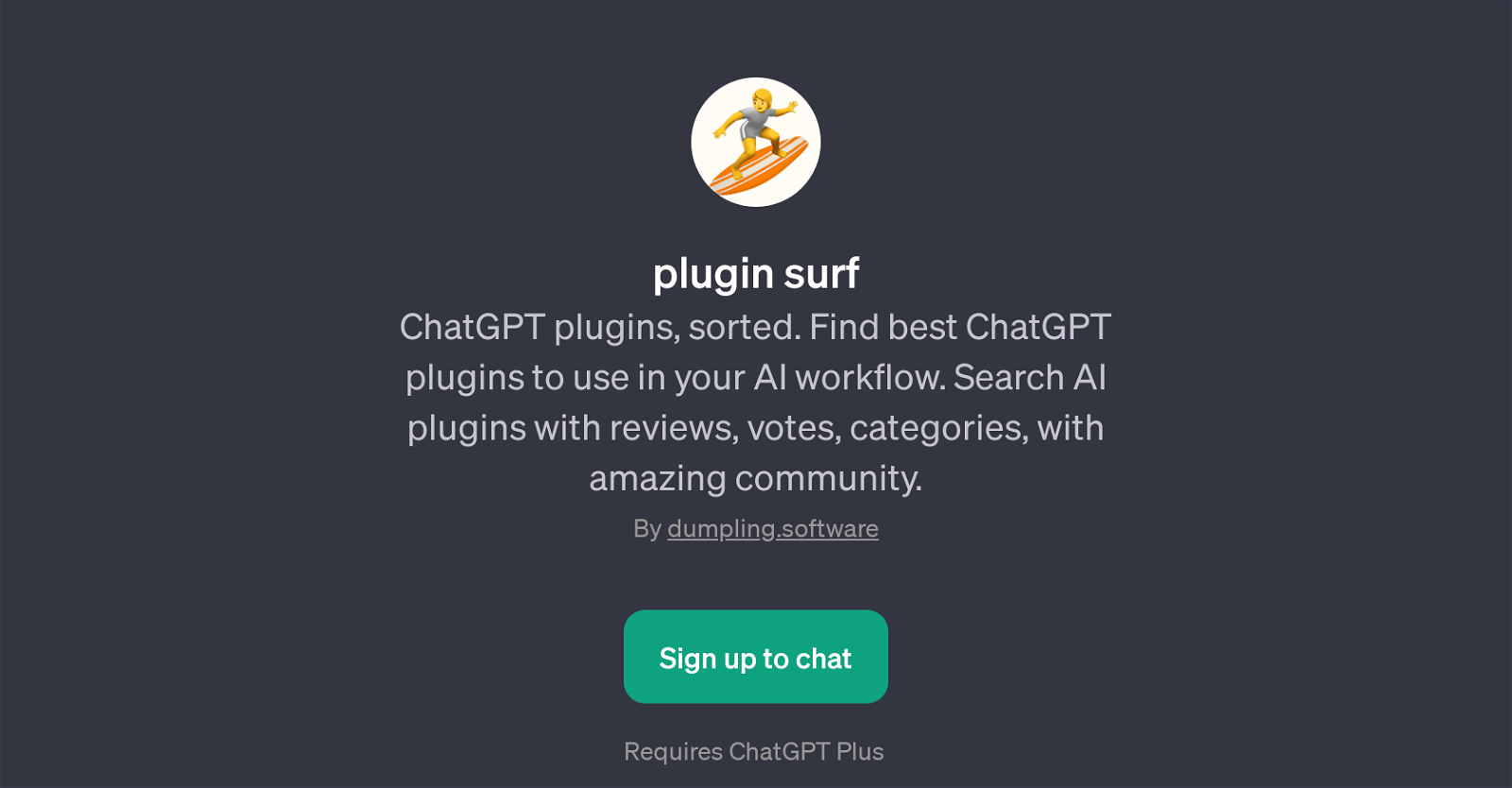 plugin surf website