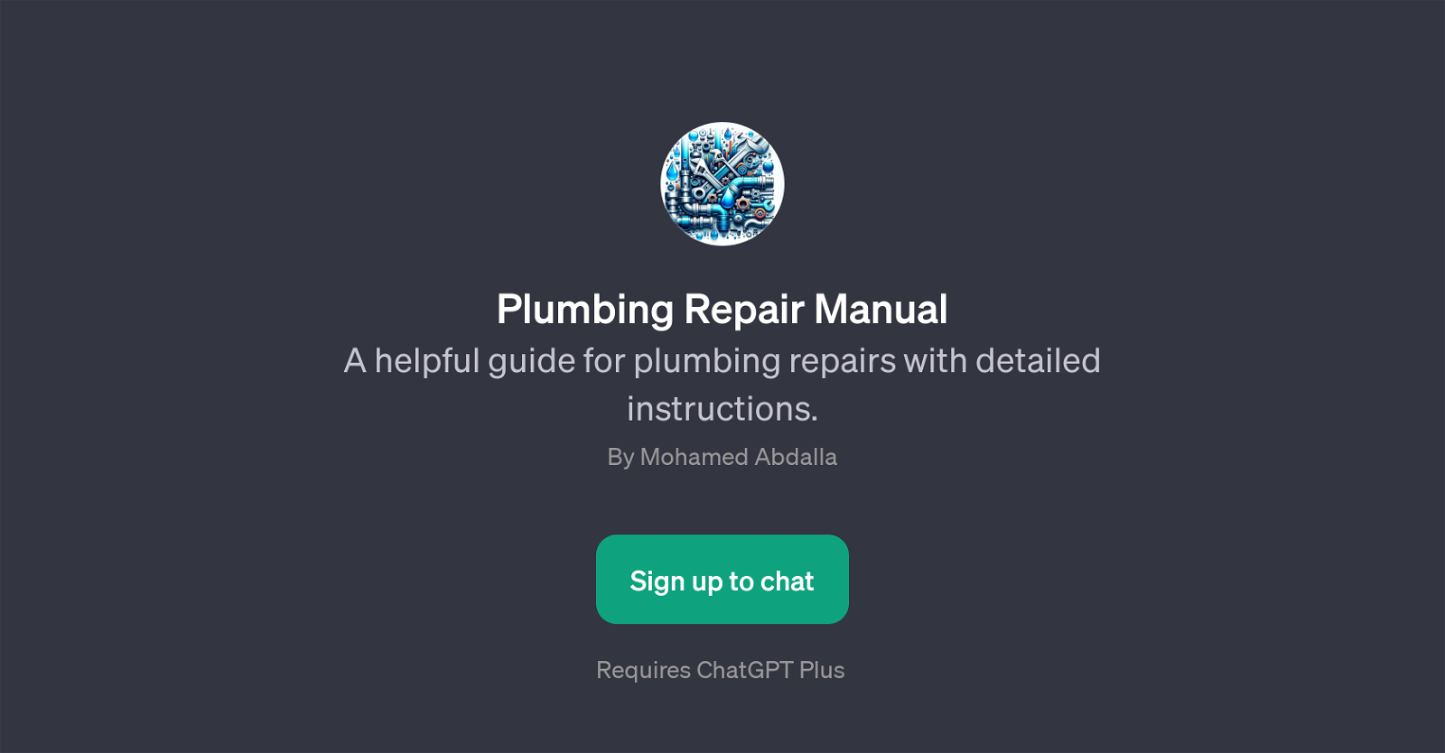 Plumbing Repair Manual website