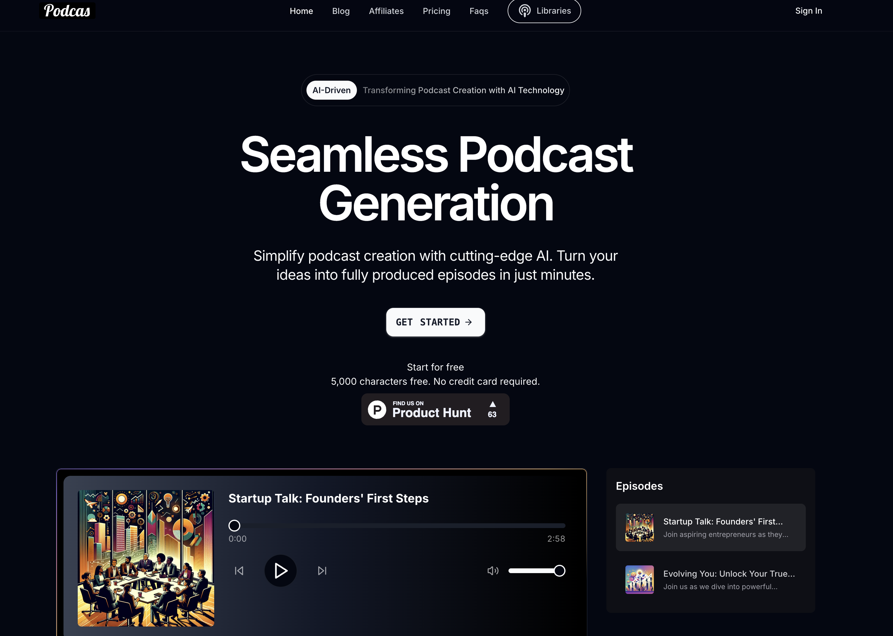 Podcas logo