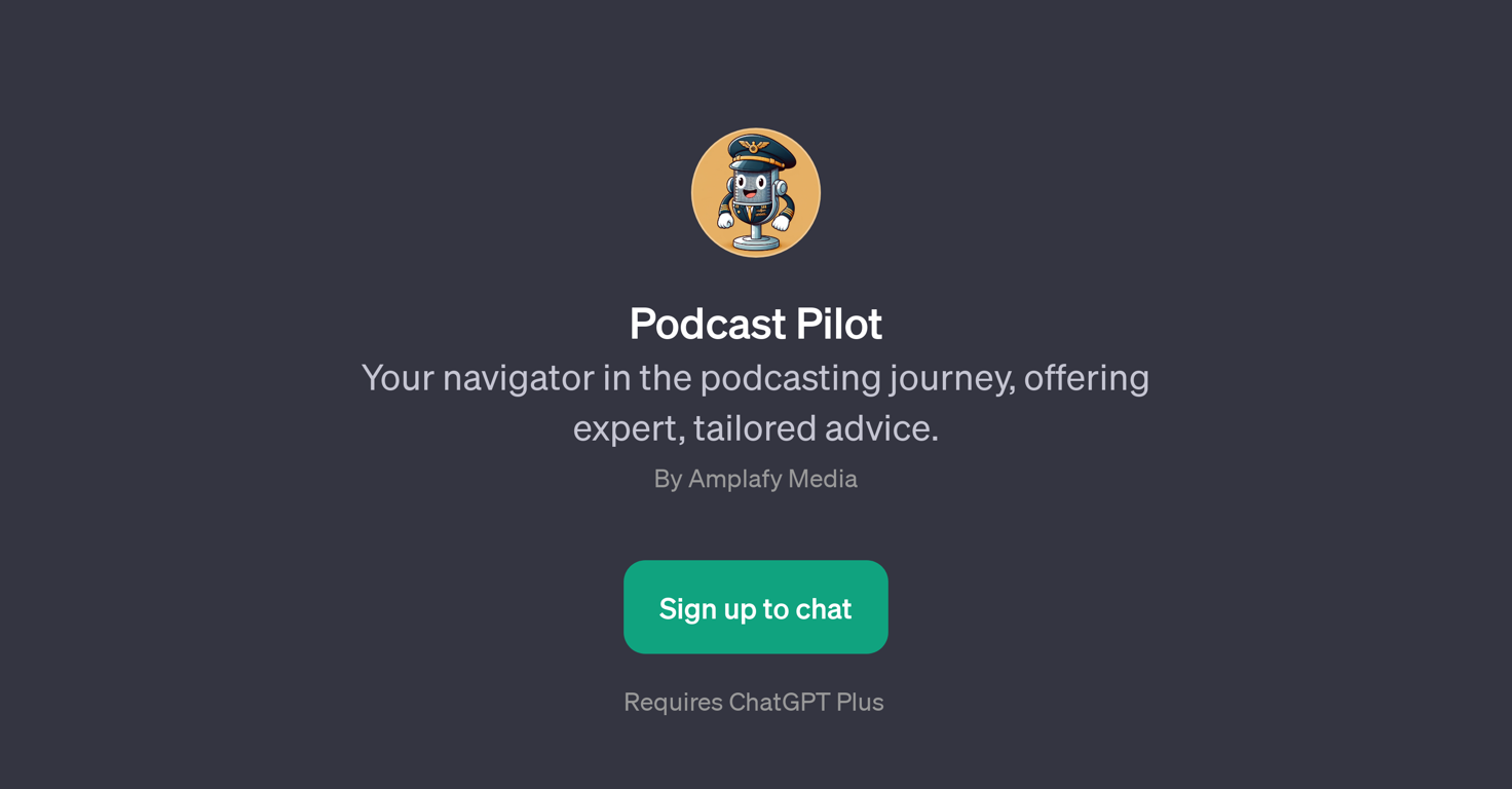 Podcast Pilot website