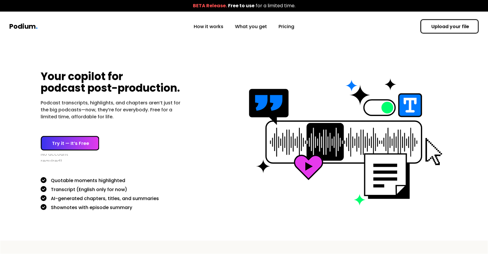 Podium And 11 Other AI Tools For Podcast editing