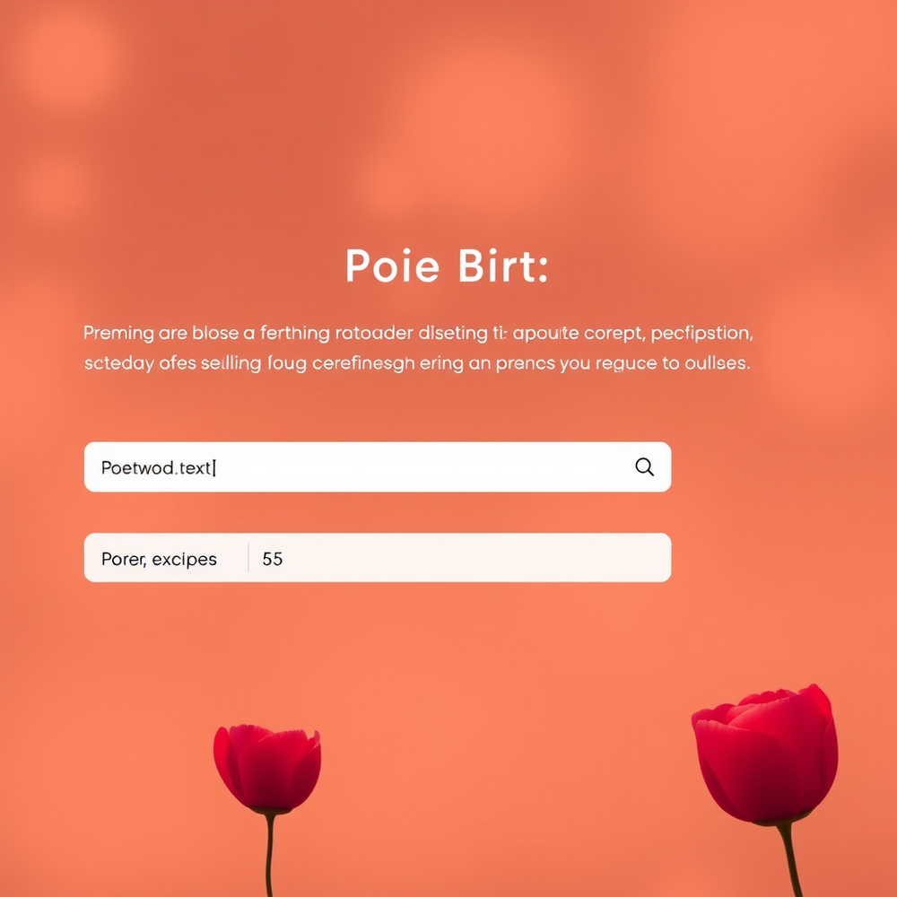 Poem Birth website