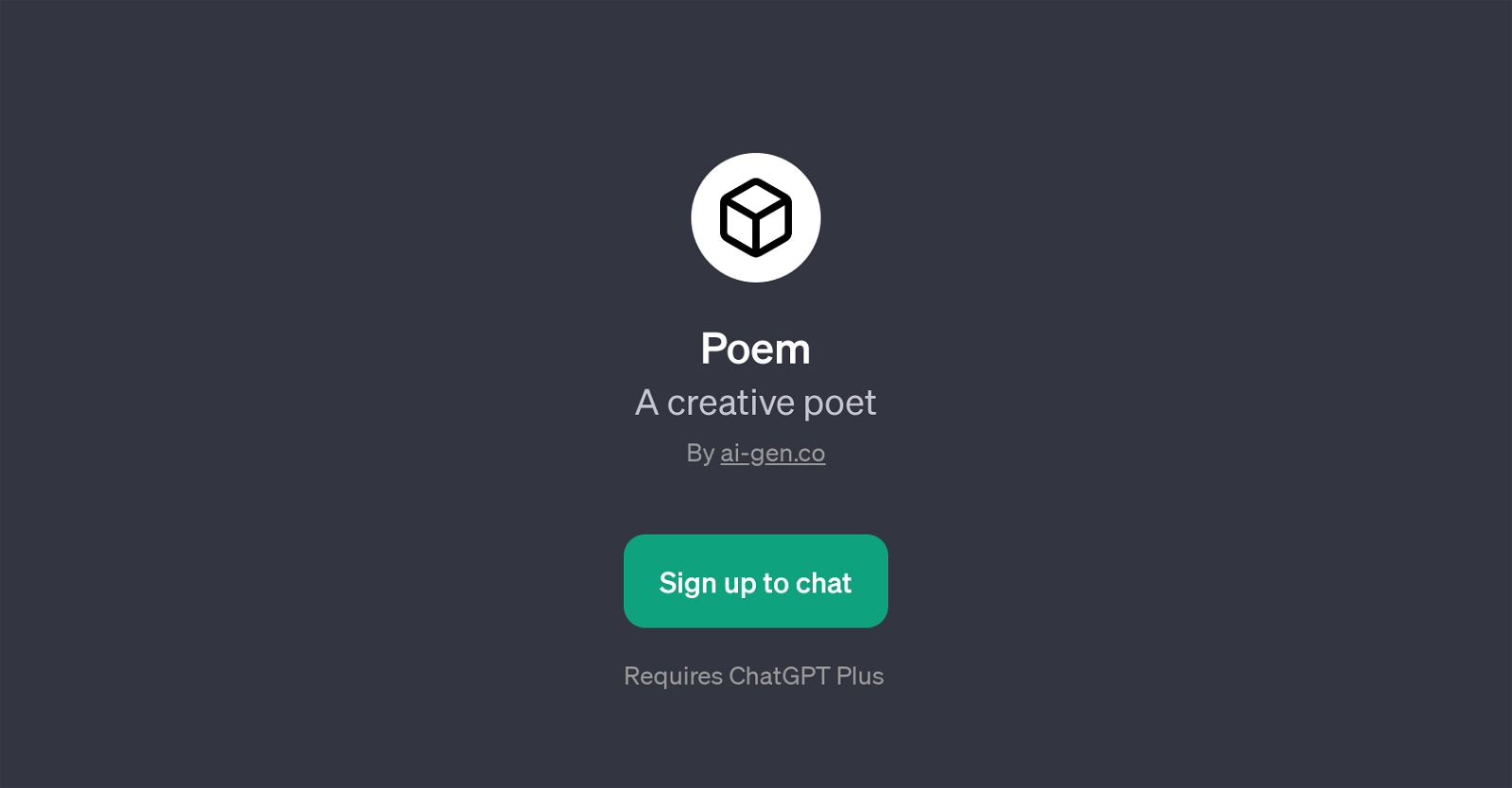 Poem website