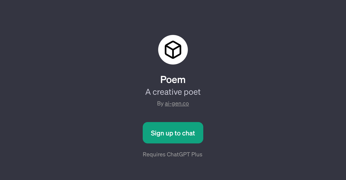 Poem website