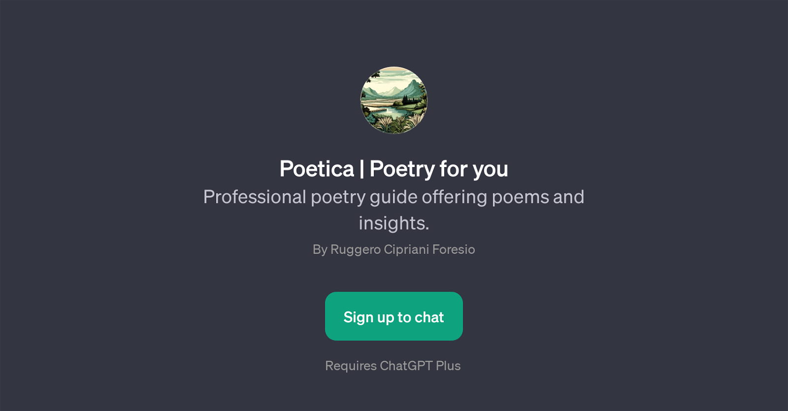 Poetica website