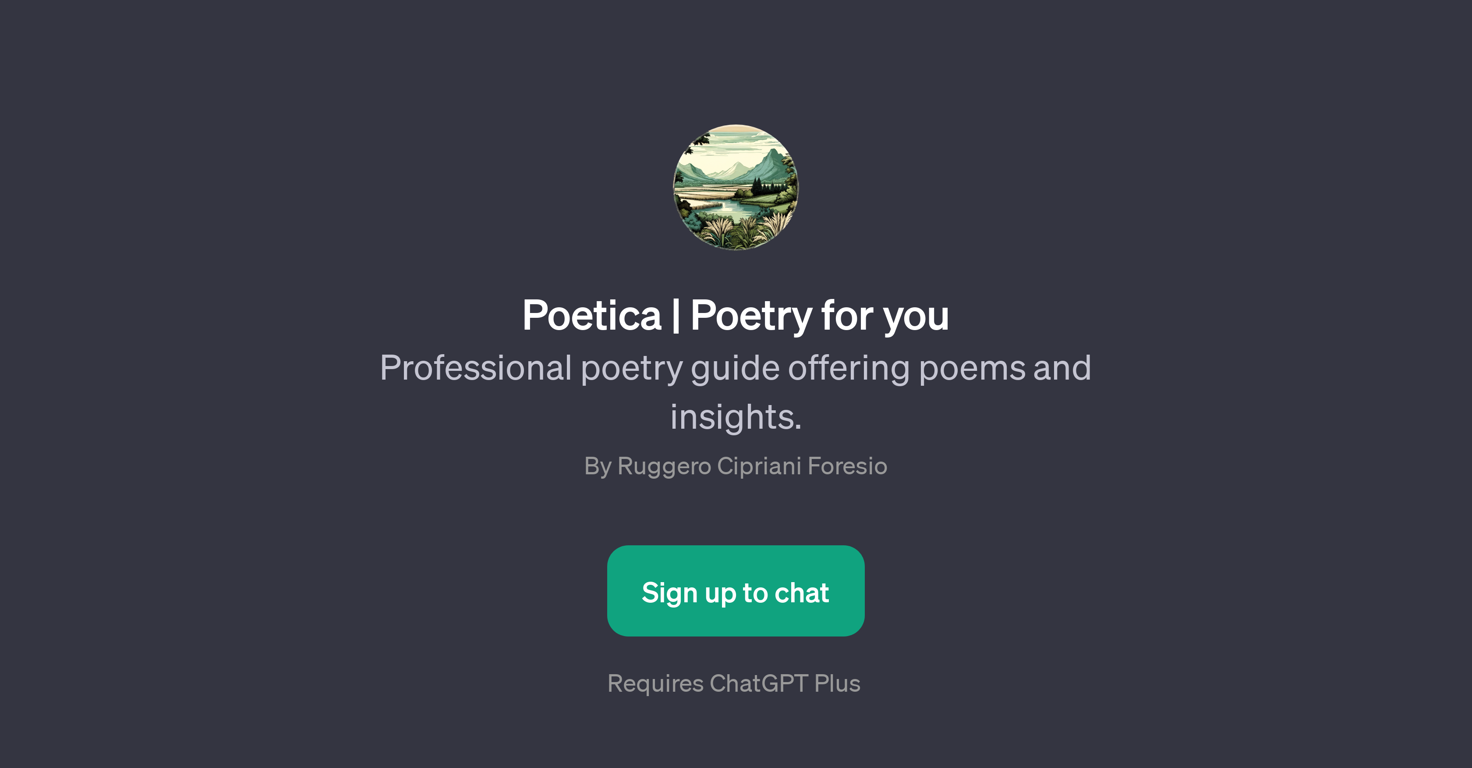 Poetica website