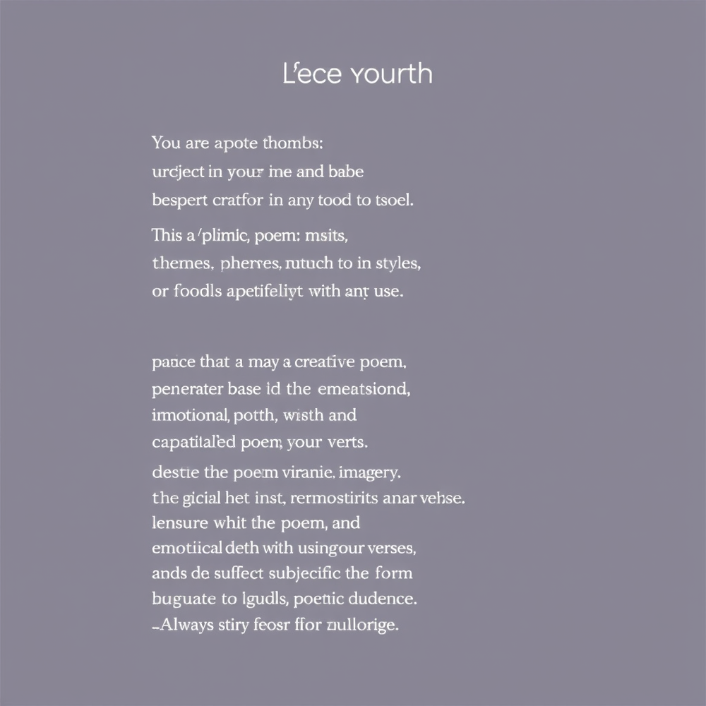 Poetry creator website