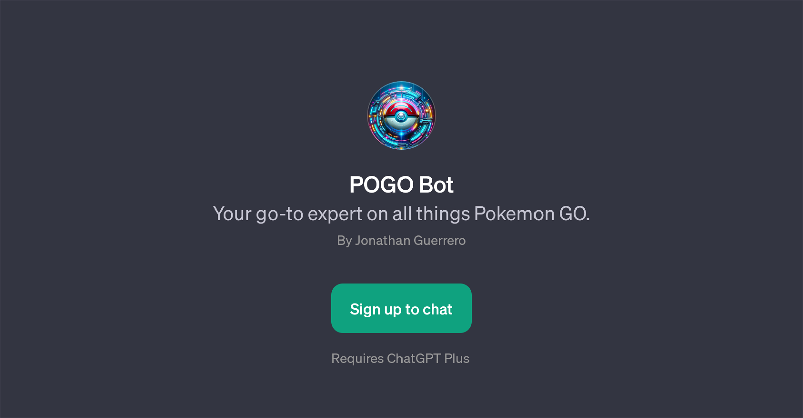 POGO Bot website