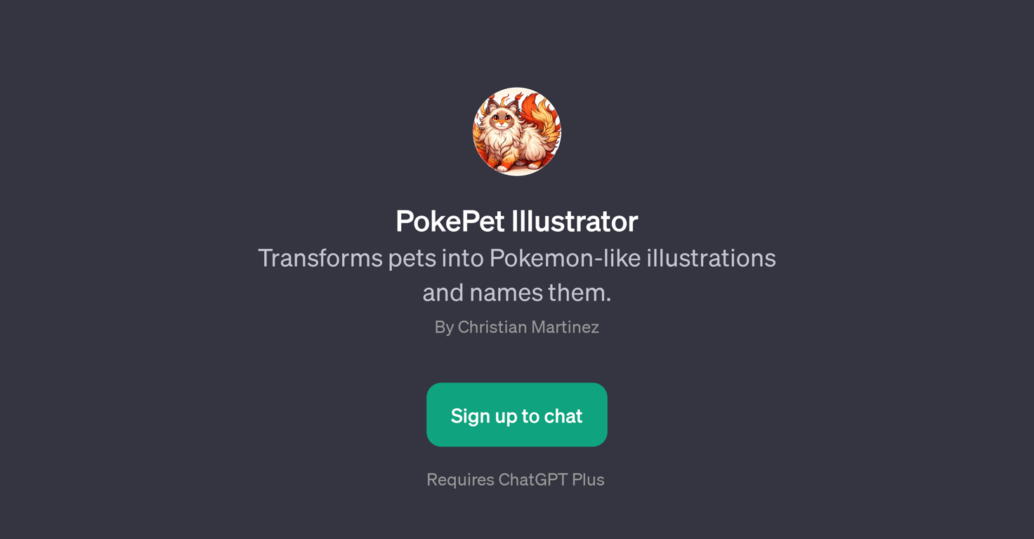 PokePet Illustrator website