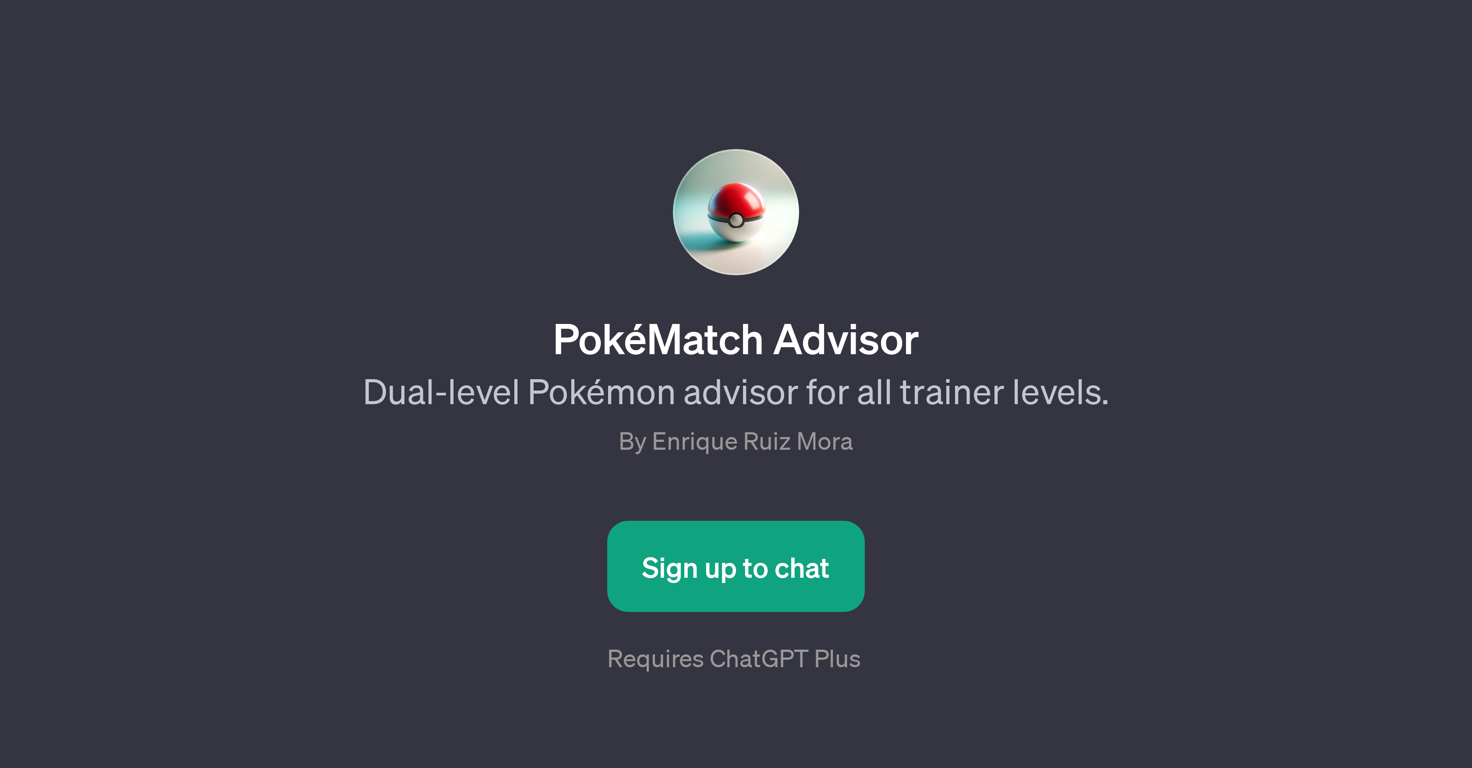 PokMatch Advisor website