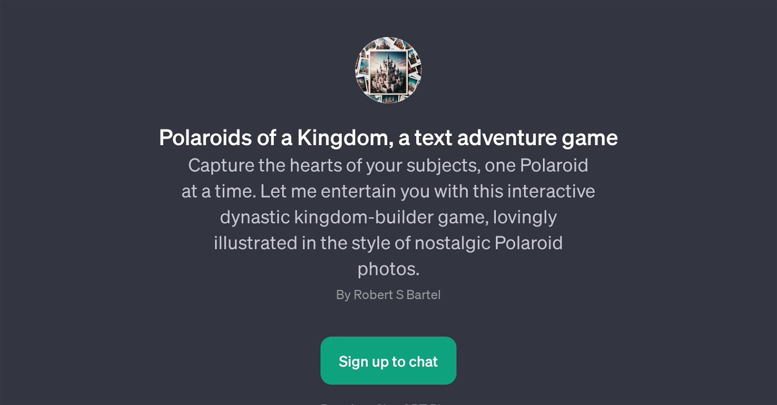 Polaroids of a Kingdom website