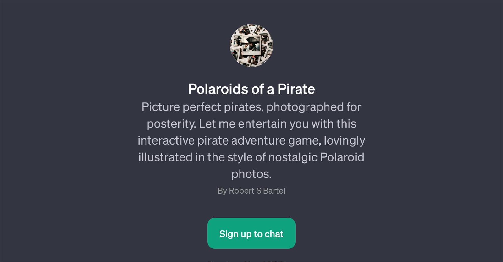 Polaroids of a Pirate website