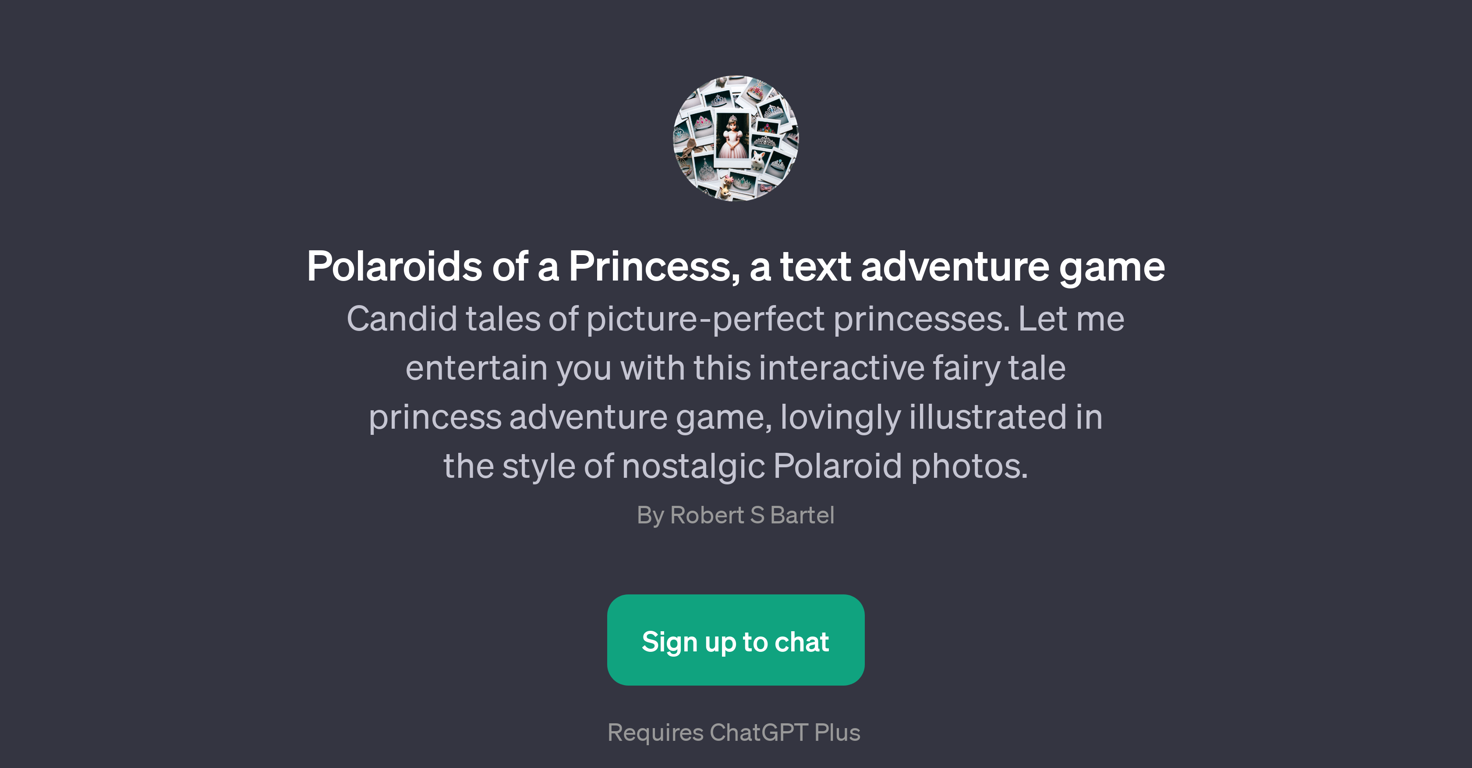 Polaroids of a Princess website