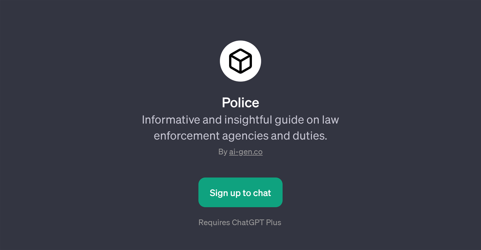 Police website