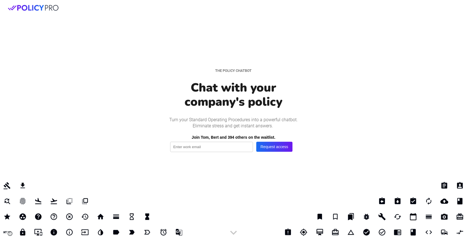 Policy Pro website