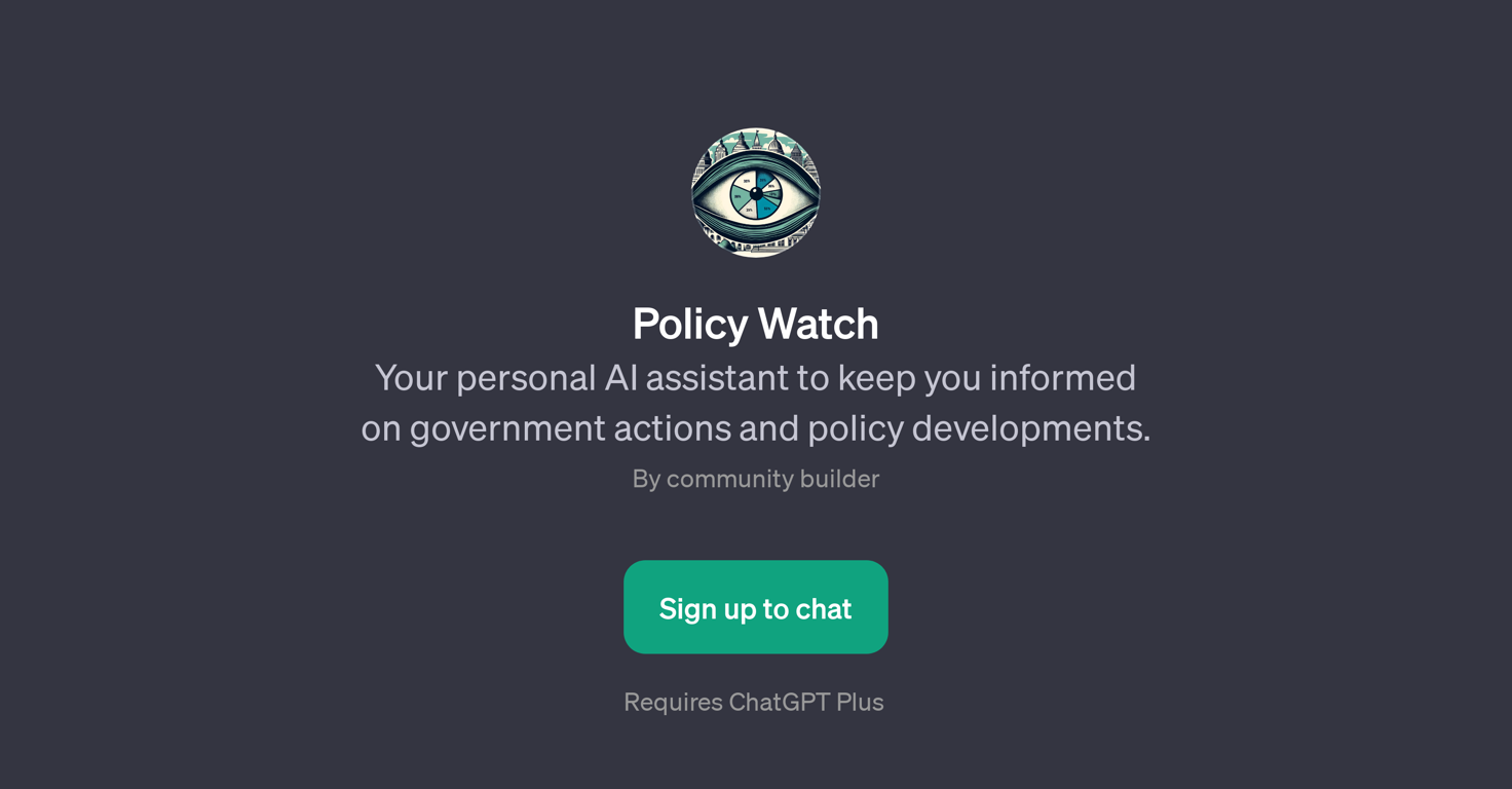 Policy Watch website
