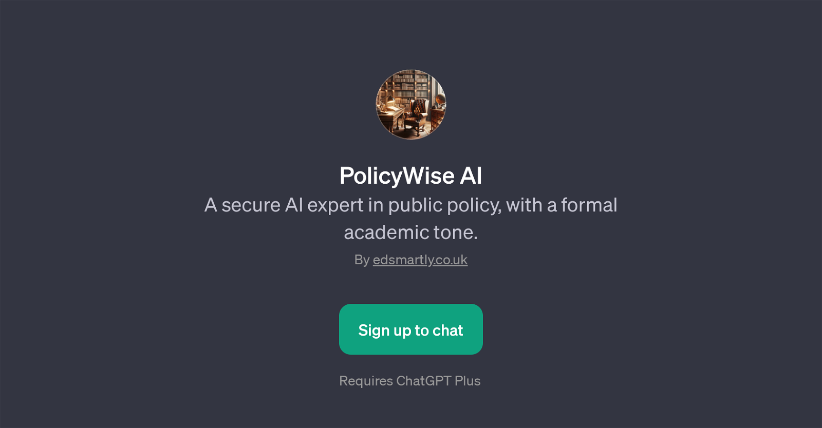 PolicyWise AI website