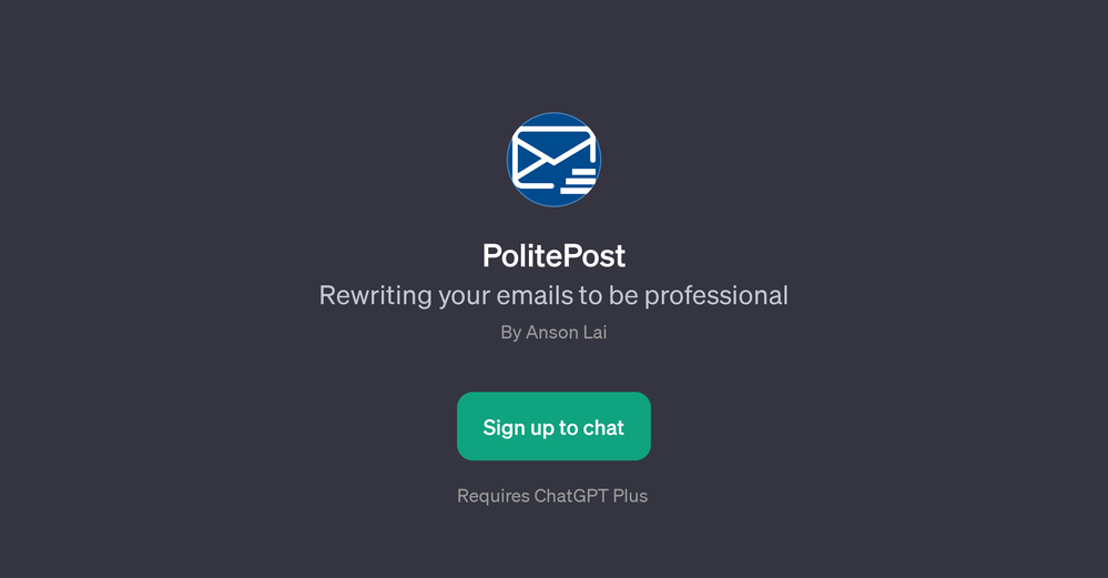 PolitePost website