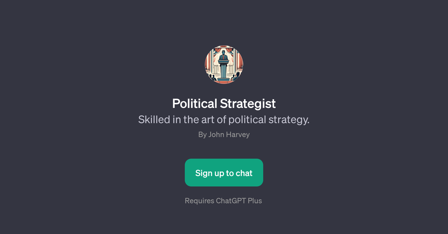 Political Strategist website