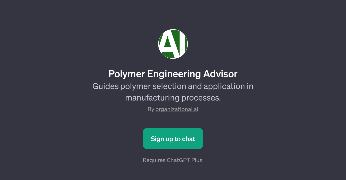 Polymer Engineering Advisor website