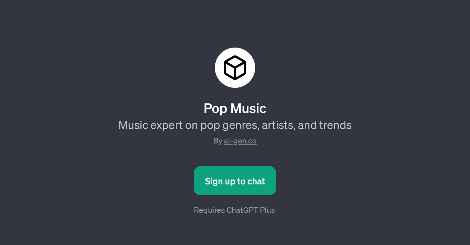 Pop Music website