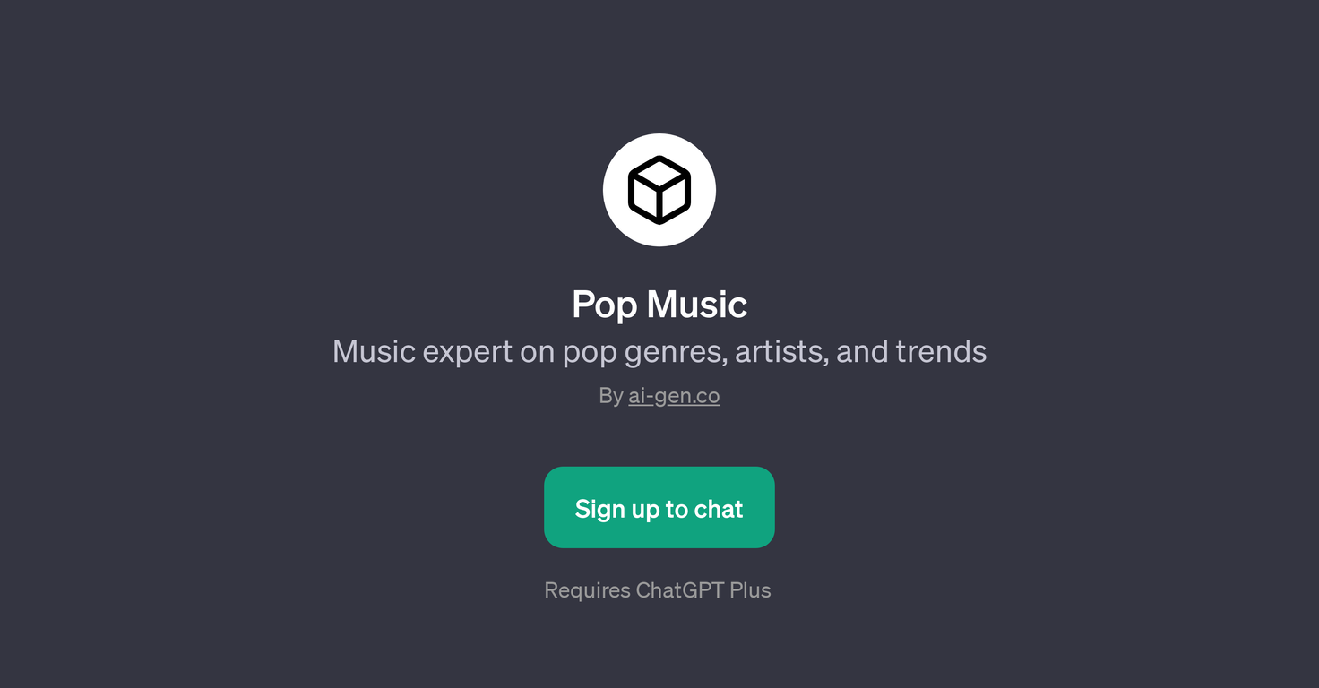 Pop Music website