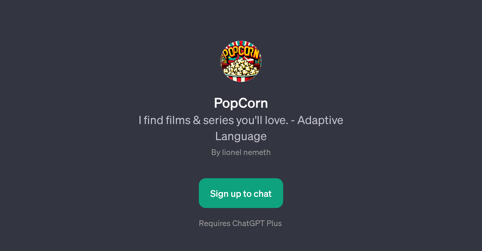 PopCorn website