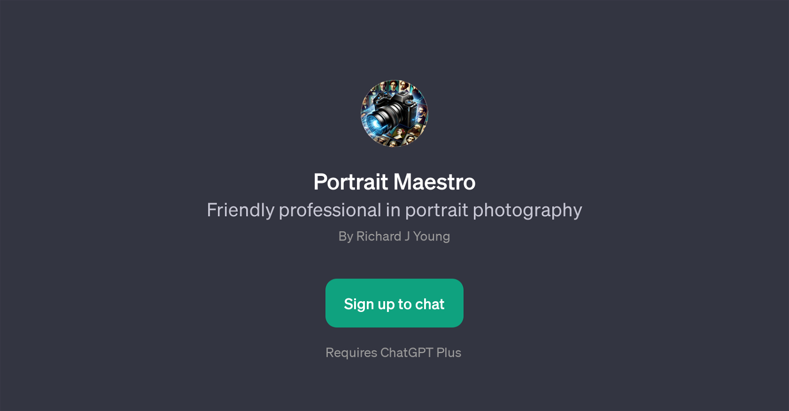 Portrait Maestro website