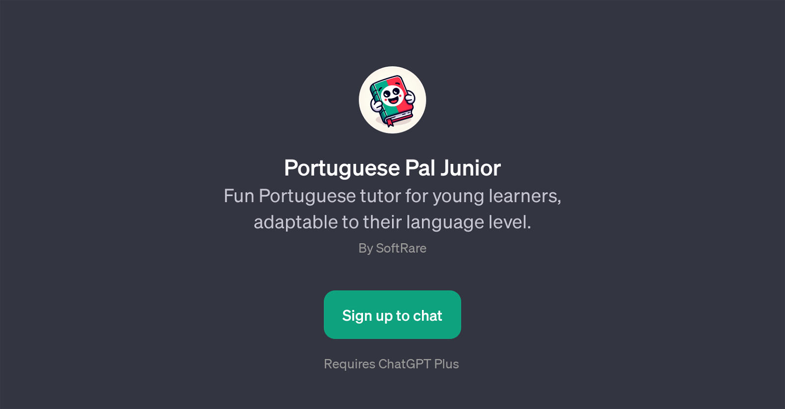 Portuguese Pal Junior website