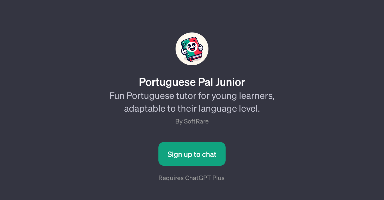 Portuguese Pal Junior website