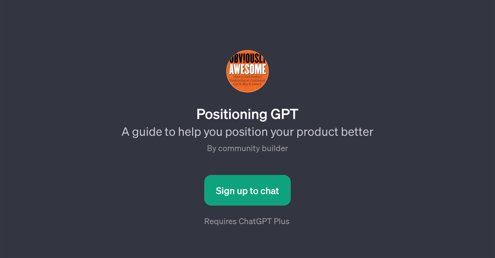 Positioning GPT website