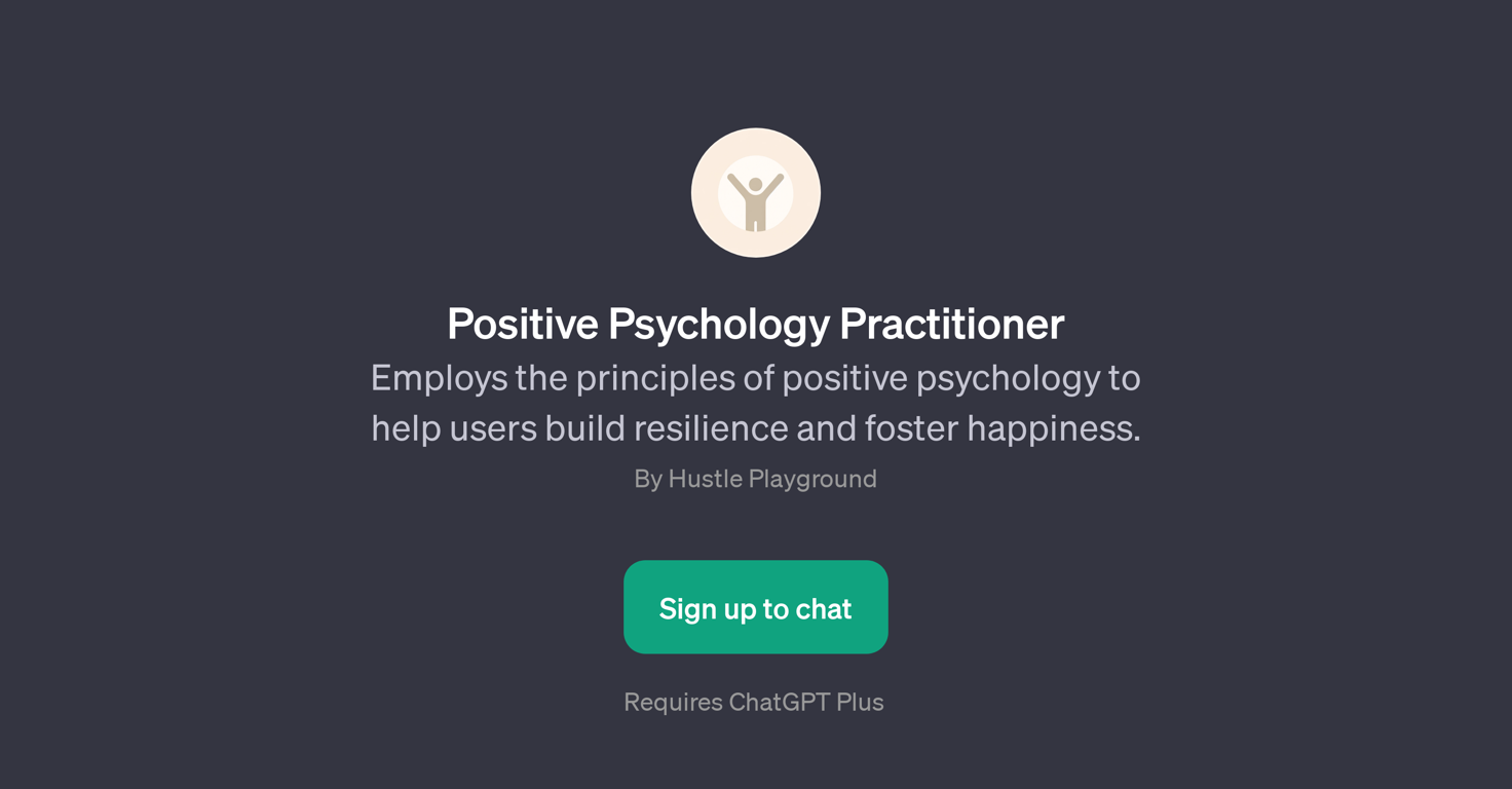 Positive Psychology Practitioner website