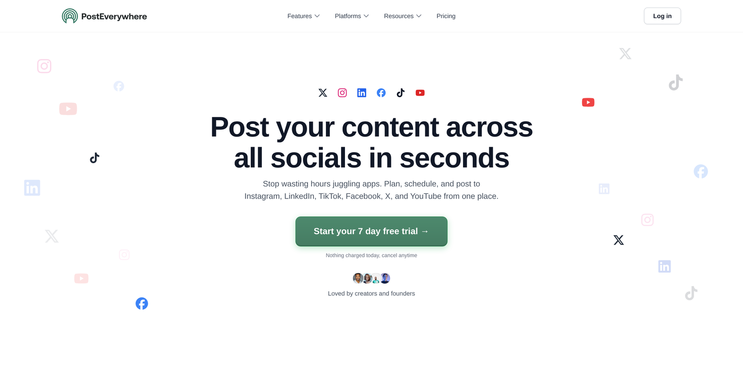 PostEverywhere website