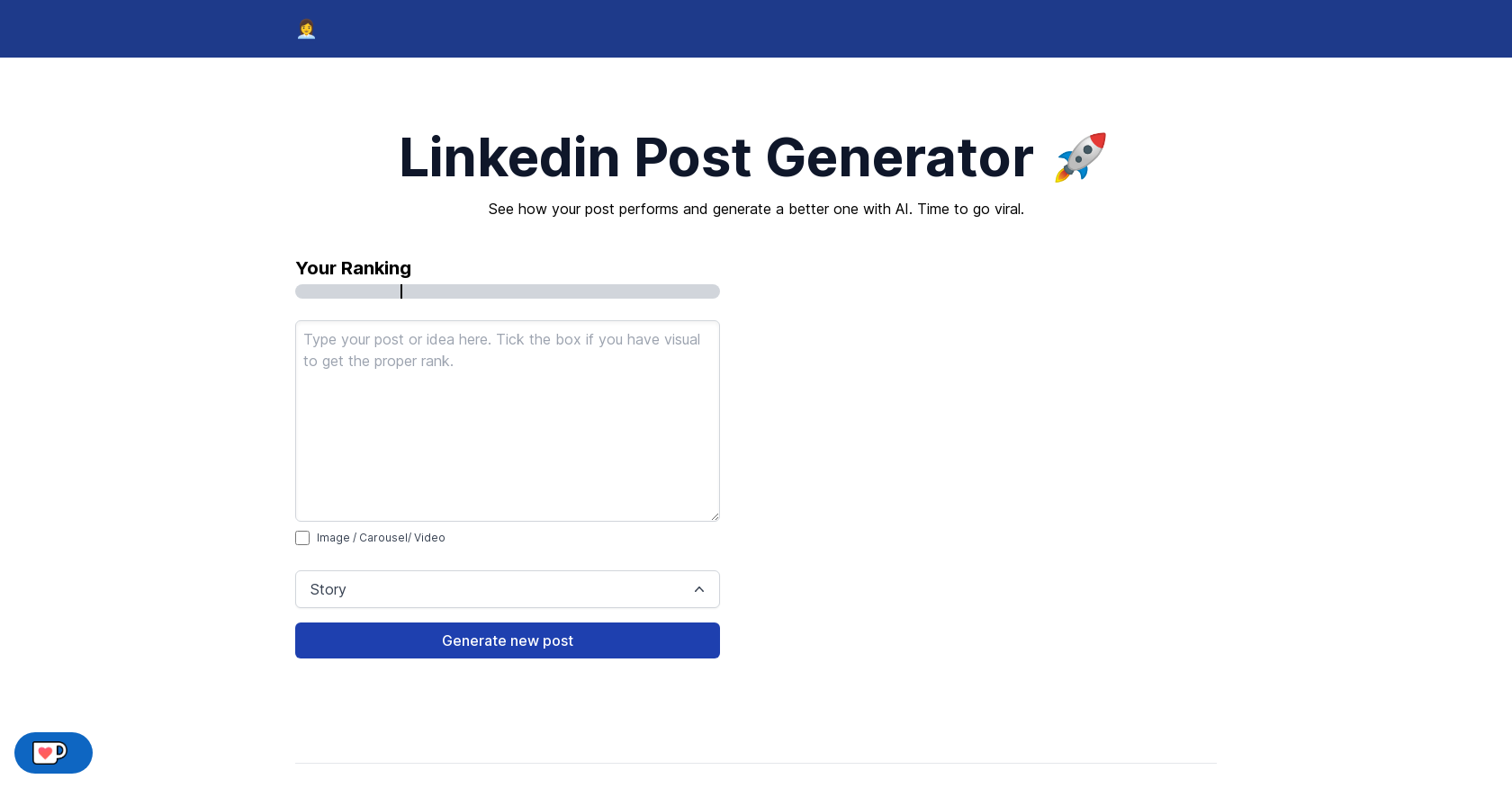 Postgenerator website