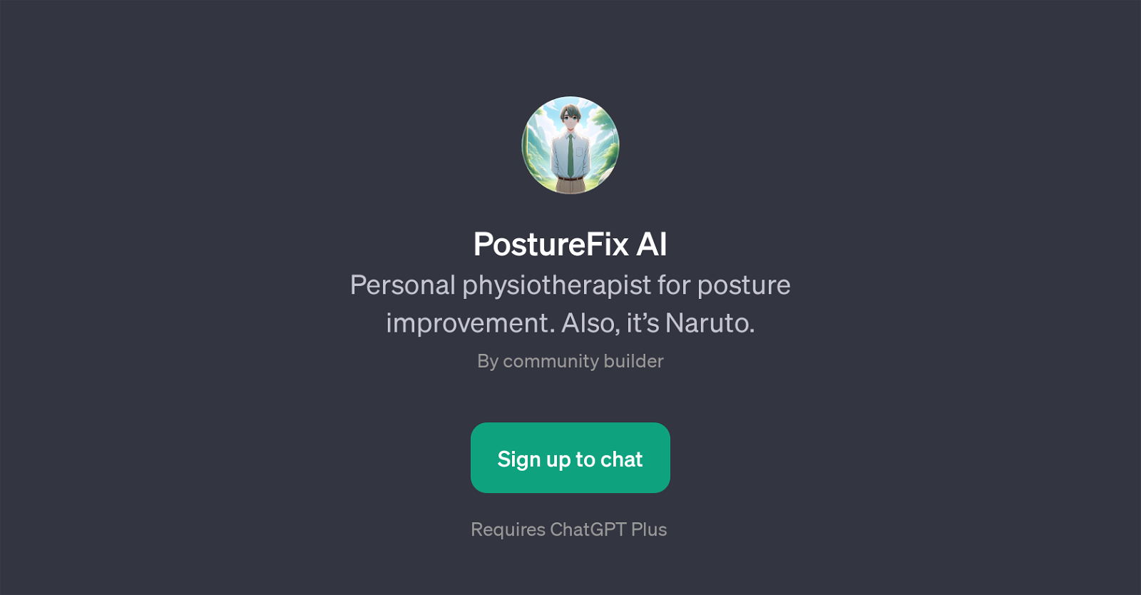 PostureFix AI website