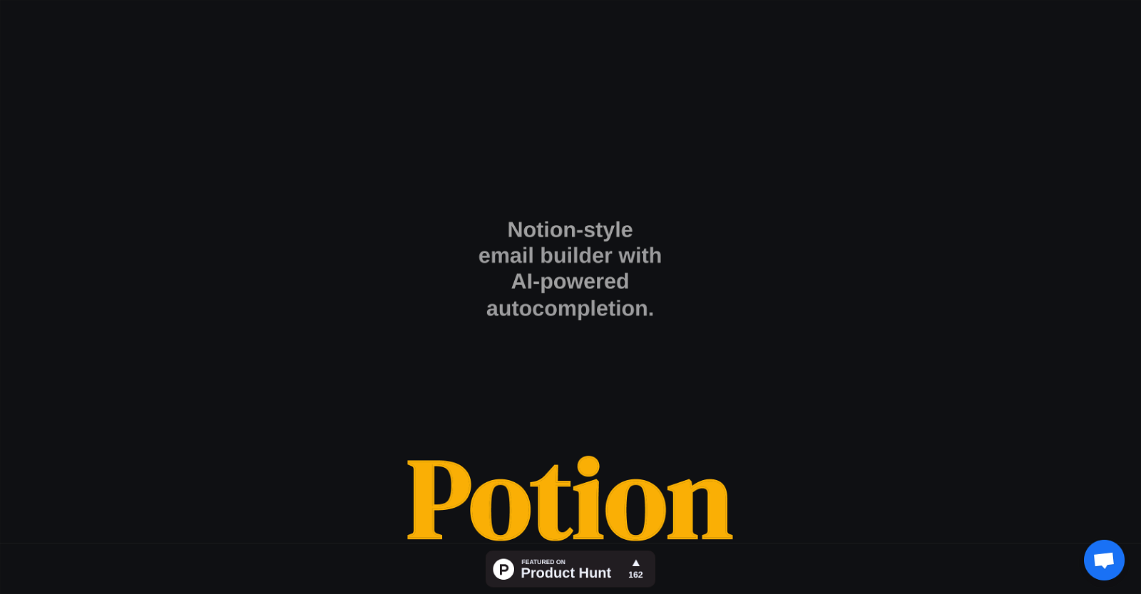 Potion website